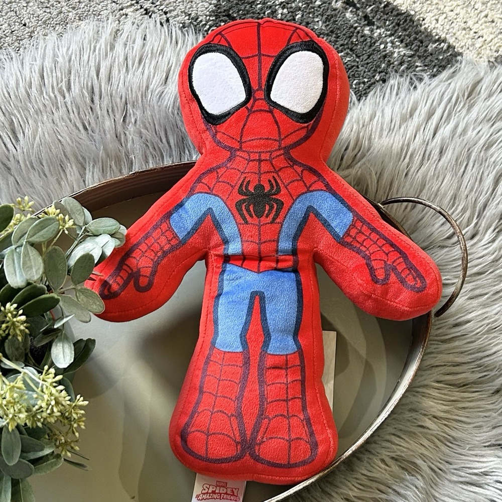 Marvel Spidey Amazing Friends Pillow Plush Jay Franco Stuffed Doll 14"